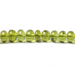 5-7mm Peridot plain rondelle beads 18 inch 100 pieces AA (ONLINE ORDER ONLY)