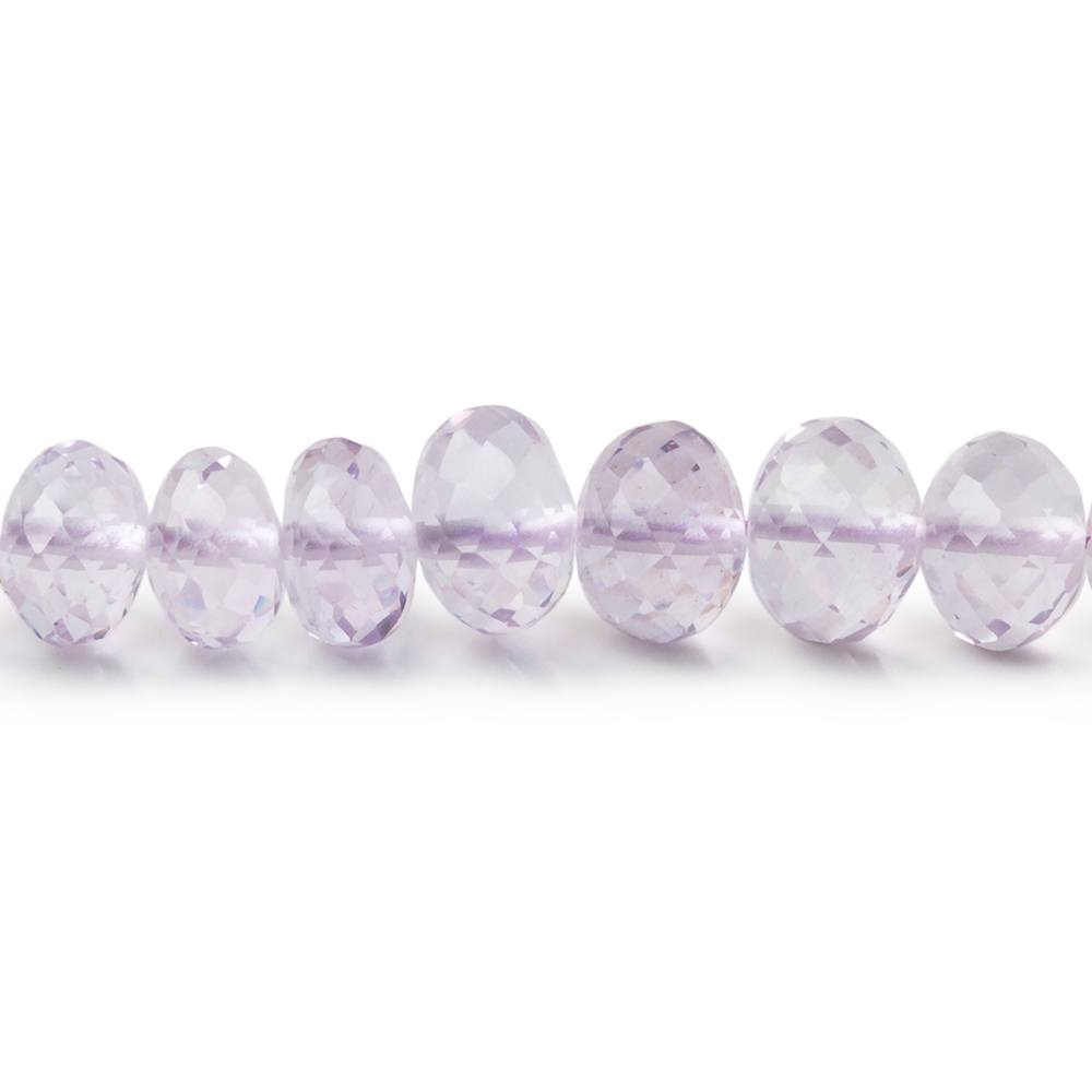 5-7mm Pink Amethyst Faceted Rondelle Beads 16 inch 98 pieces AA (ONLINE ORDER ONLY)