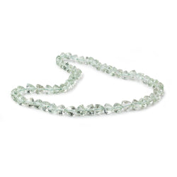 5-7mm Prasiolite Faceted Trillion Beads 14 inch 61 pieces AA (ONLINE ORDER ONLY)
