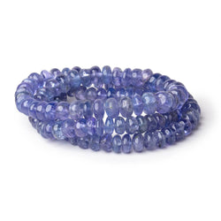 5-7mm Tanzanite Plain Rondelle Beads 15.75 inch 112 pieces (ONLINE ORDER ONLY)