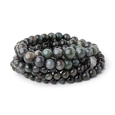 5-8.5mm Cat's Eye Quartz Plain Round Beads 18 inch 75 pieces (ONLINE ORDER ONLY)