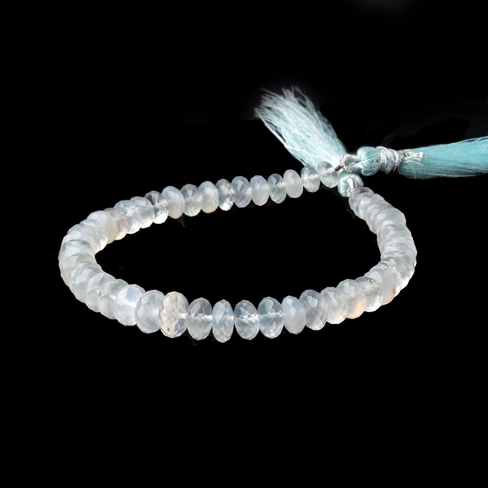 5-8mm Ceylon Moonstone Faceted Rondelle Beads 8 inch 50 pieces AA (ONLINE ORDER ONLY)