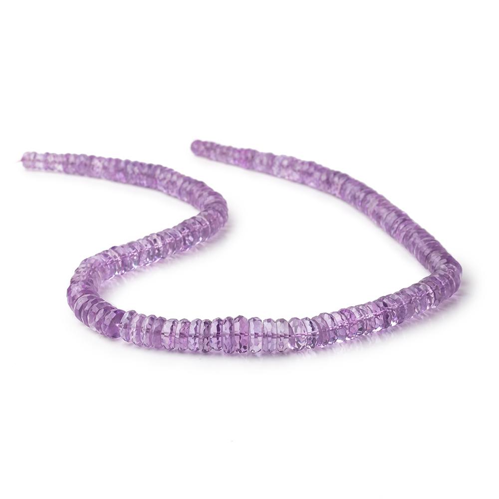 5-9.5mm Pink Amethyst Faceted Heshi Beads 16.5 inch 154 pieces (ONLINE ORDER ONLY)