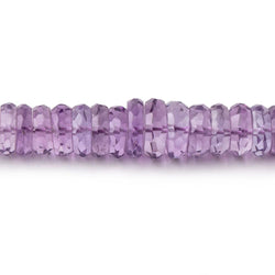 5-9.5mm Pink Amethyst Faceted Heshi Beads 16.5 inch 154 pieces (ONLINE ORDER ONLY)