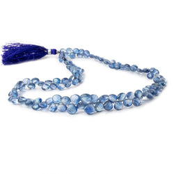 5-9mm Kyanite Plain Heart Beads 15 inch 116 pieces AA (ONLINE ORDER ONLY)