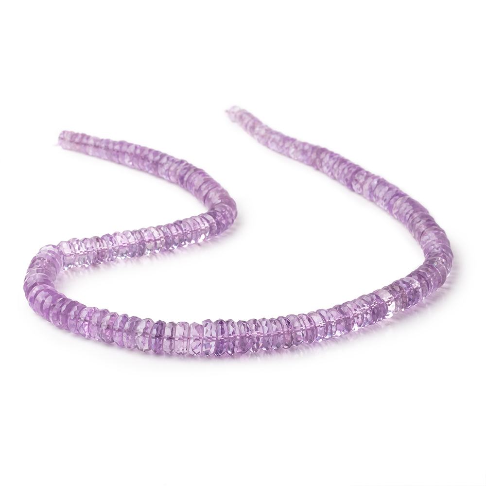 5-9mm Pink Amethyst Faceted Heshi Beads 16 inch 145 pieces (ONLINE ORDER ONLY)
