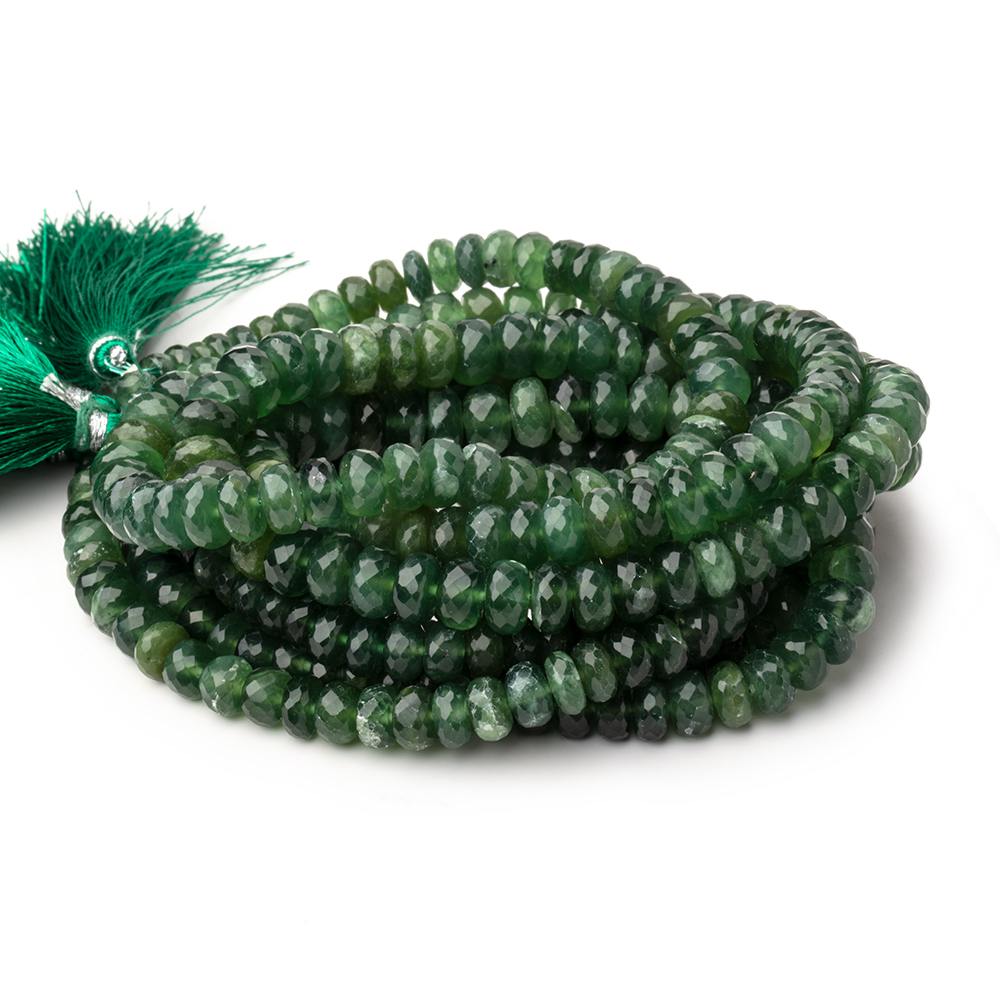 5-9mm Serpentine Faceted Rondelle Beads 16 inch 93 pieces (ONLINE ORDER ONLY)