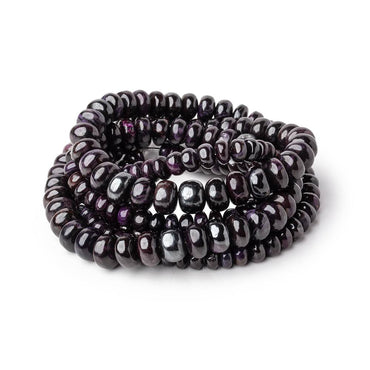 5-9mm Sugilite Plain Rondelle Beads 18 inch 103 pieces AA (ONLINE ORDER ONLY)
