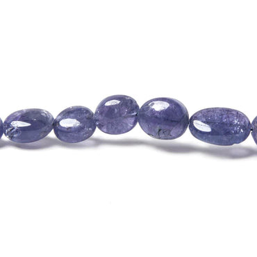 5-9mm Tanzanite Plain Oval Beads 16 inch 68 pieces (ONLINE ORDER ONLY)