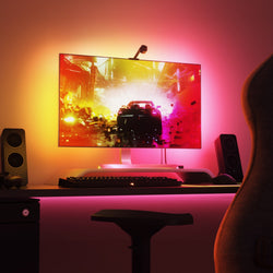 Nanoleaf 4D | TV Screen Mirror + Lightstrip SMK | 4 Meters | For TVs up to 65" | 12V, 24W | 100V-240 (Online Order Only)
