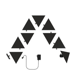 Nanoleaf Shapes | Triangles | SMK | Black | 9 Pack | CA/USA (Online Order Only)