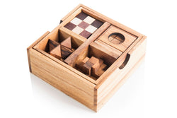 5 Mechanical Puzzle Set - Puzzle Gift Box For Adults (Online Order Only)