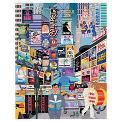 50 Must-See Musicals Bucket List 1000 Piece Jigsaw Puzzle Ridley (ONLINE ORDER ONLY)
