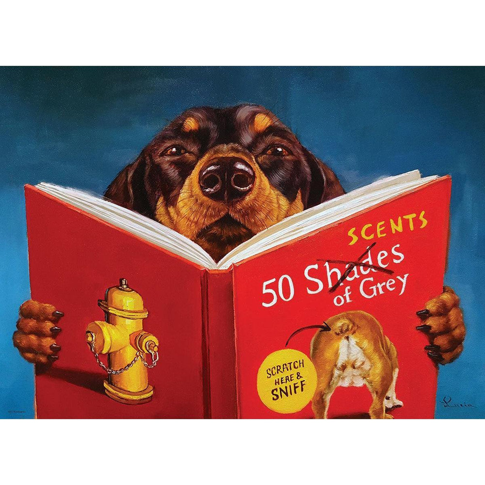 50 Scents of Grey 500 Piece Jigsaw Puzzle Eurographics (ONLINE ORDER ONLY)