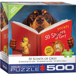 50 Scents of Grey 500 Piece Jigsaw Puzzle Eurographics (ONLINE ORDER ONLY)