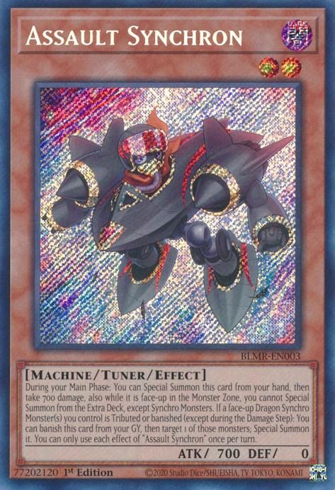 Assault Synchron [BLMR-EN003] Secret Rare (ONLINE ORDER ONLY)