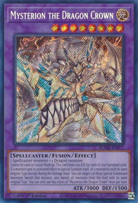 Mysterion the Dragon Crown [BLMR-EN071] Secret Rare (ONLINE ORDER ONLY)