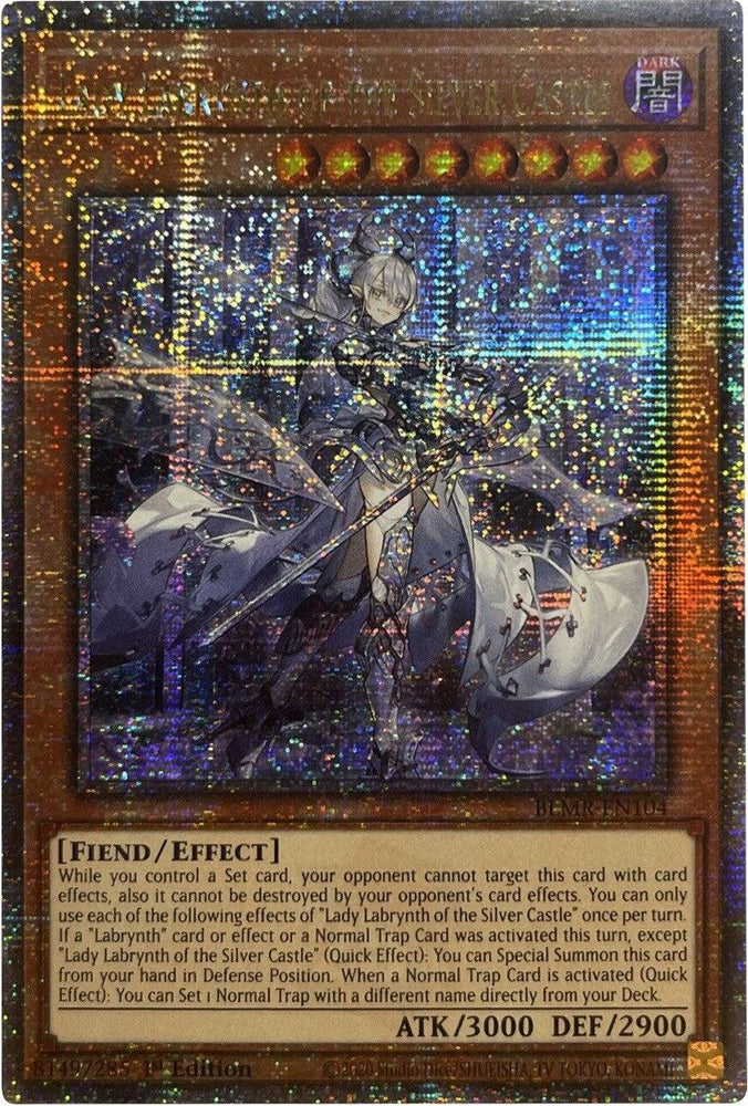 Lady Labrynth of the Silver Castle [BLMR-EN104] Quarter Century Secret Rare (ONLINE ORDER ONLY)