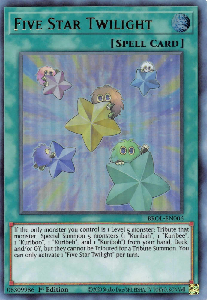 Five Star Twilight [BROL-EN006] Ultra Rare (ONLINE ORDER ONLY)
