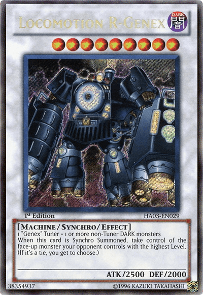 Locomotion R-Genex [HA03-EN029] Secret Rare (ONLINE ORDER ONLY)