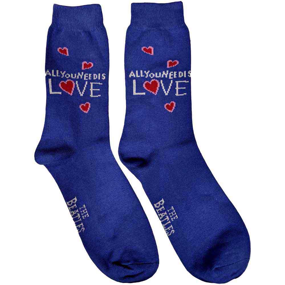 The Beatles All You Need is Love Crew Socks (Online Order Only)