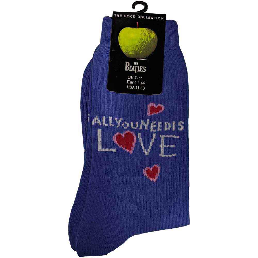 The Beatles All You Need is Love Crew Socks (Online Order Only)