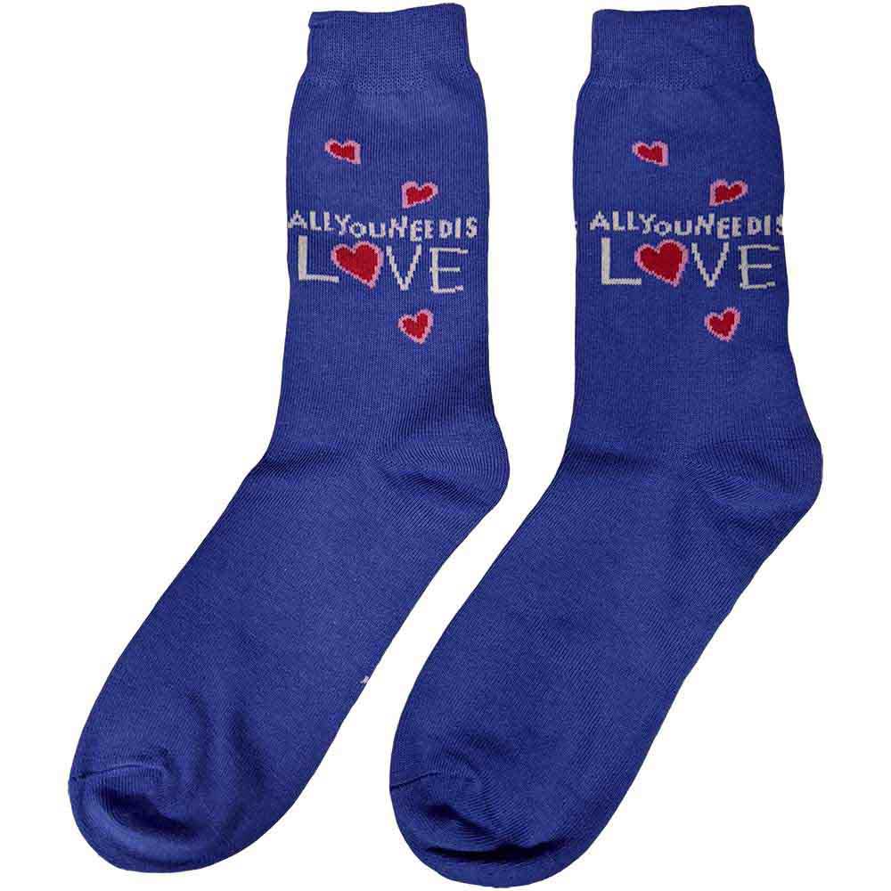 The Beatles All You Need is Love Crew Socks (Online Order Only)