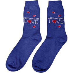 The Beatles All You Need is Love Crew Socks (Online Order Only)