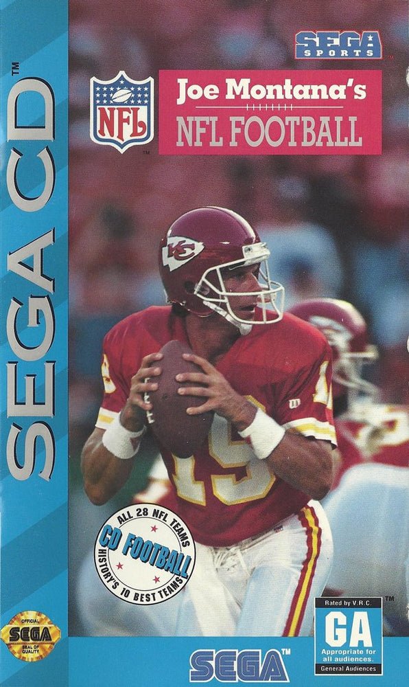 Joe Montana NFL Football (Sega CD) (ONLINE ORDER ONLY)