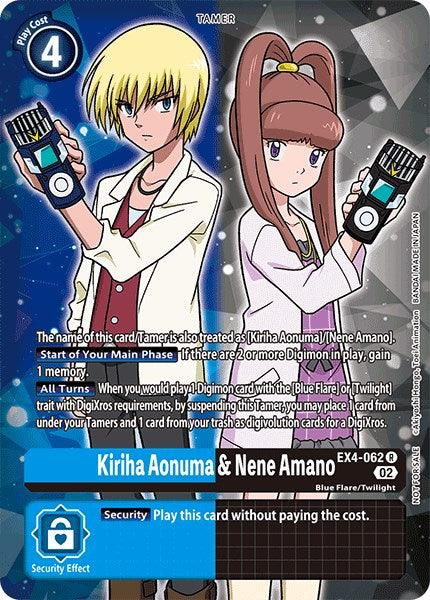 Kiriha Aonuma & Nene Amano [EX4-062] (Alternate Art) [Alternative Being Booster] (ONLINE ORDER ONLY)