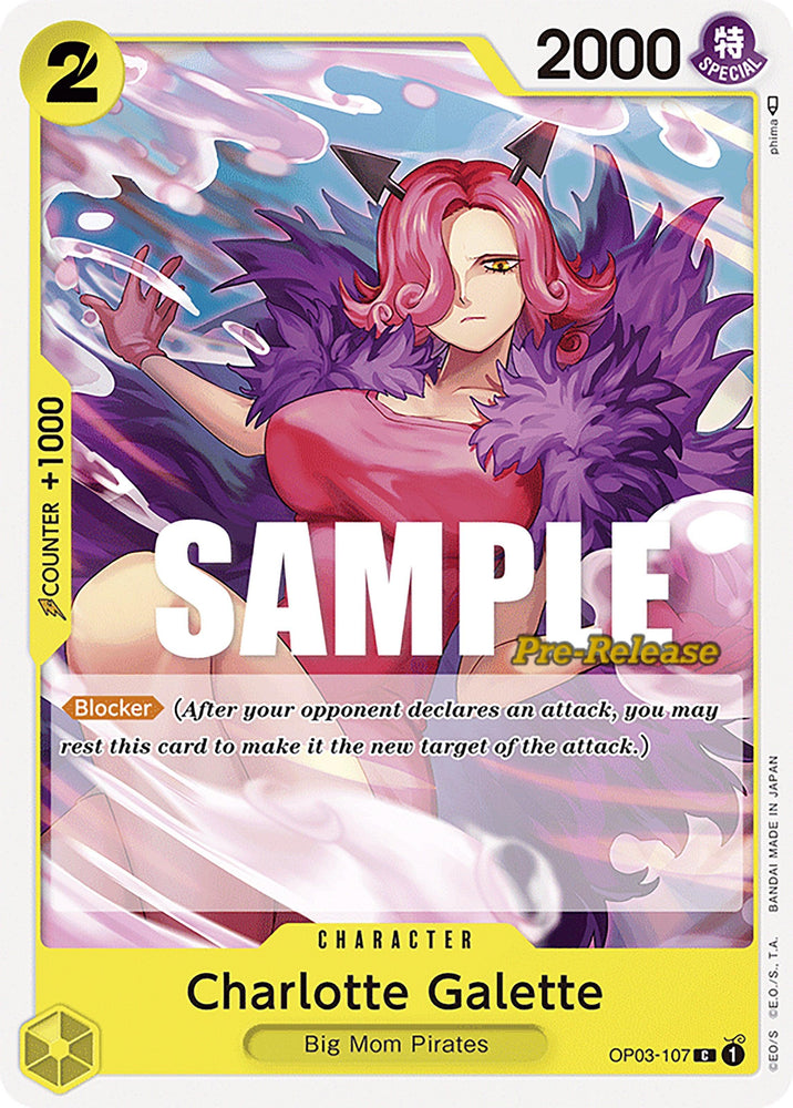 Charlotte Galette [Pillars of Strength Pre-Release Cards] (ONLINE ORDER ONLY)