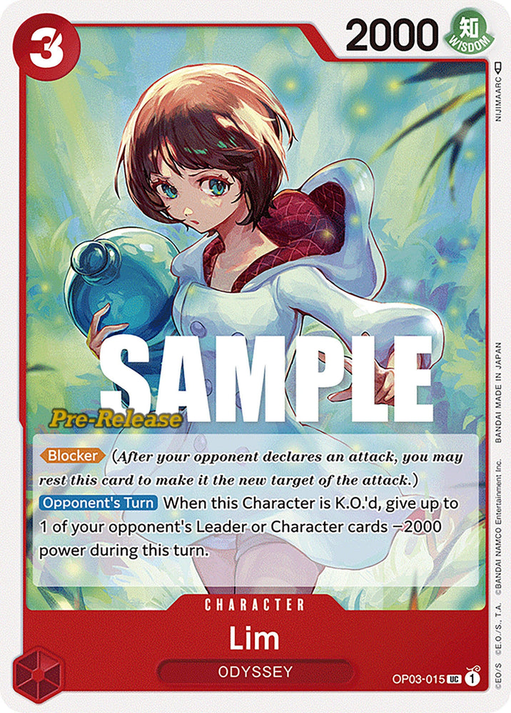 Lim [Pillars of Strength Pre-Release Cards] (ONLINE ORDER ONLY)