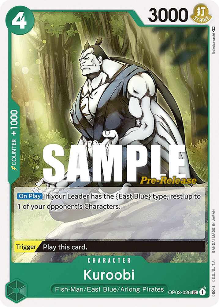 Kuroobi [Pillars of Strength Pre-Release Cards] (ONLINE ORDER ONLY)