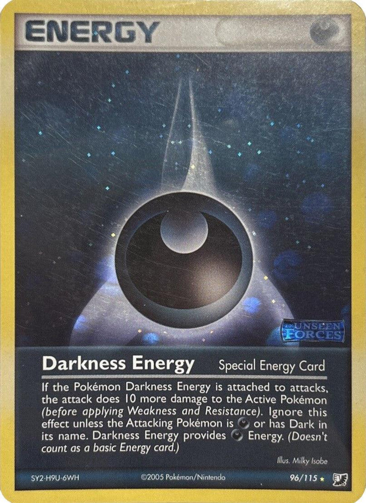 Darkness Energy (96/115) (Stamped) [EX: Unseen Forces] (Online Only)