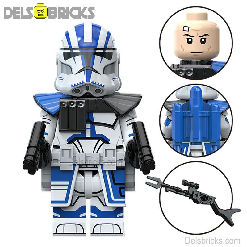 501st Clone trooper Sgt. Star Wars Lego Minifigures Custom Toys S3 (ONLINE ORDER ONLY)