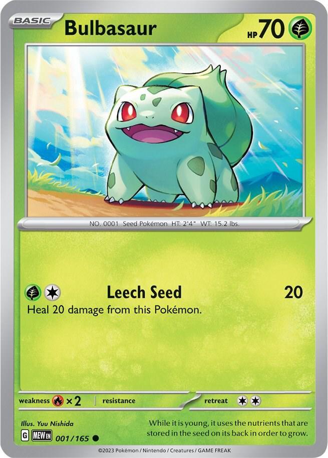 Bulbasaur (001/165) [Scarlet & Violet: 151] (Online Only)