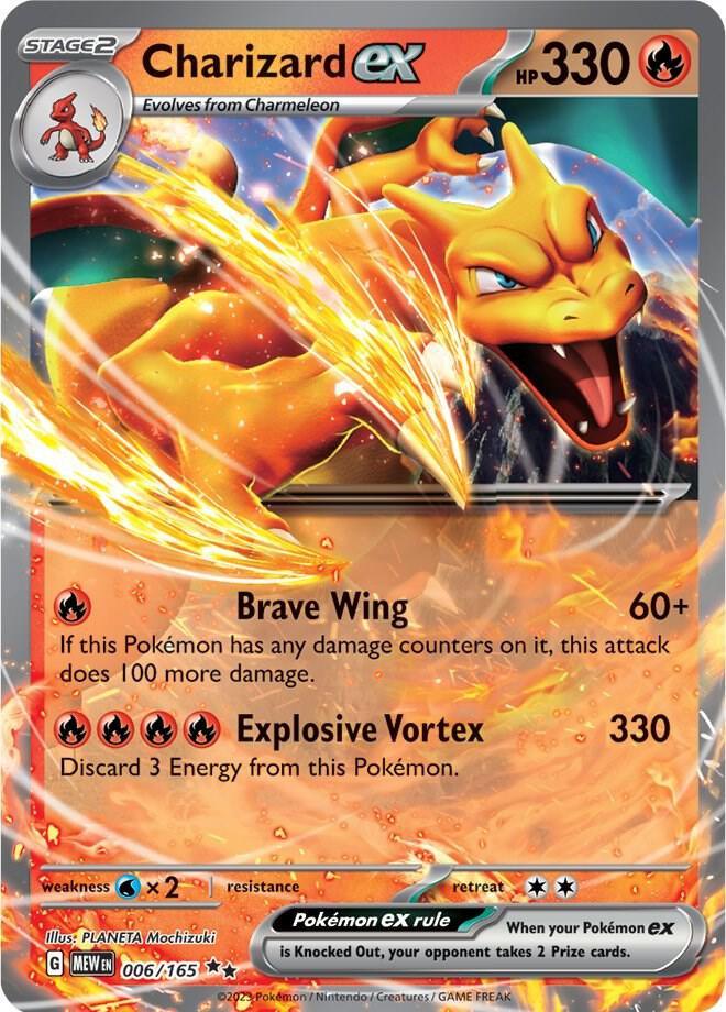 Charizard ex (006/165) [Scarlet & Violet: 151] (Online Only)