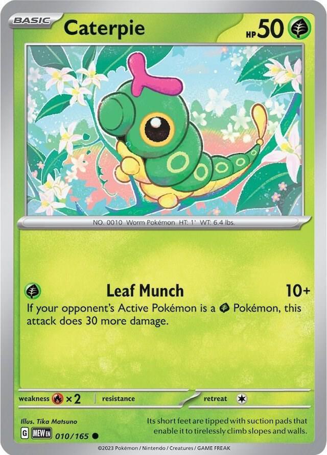 Caterpie (010/165) [Scarlet & Violet: 151] (Online Only)