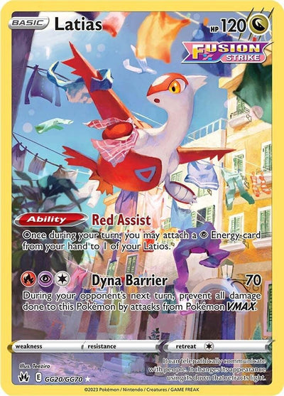 Latias (GG20/GG70) [Sword & Shield: Crown Zenith] (Online Only)