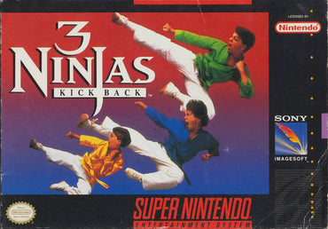 3 Ninja's Kick Back (Super Nintendo) (Online Order Only)