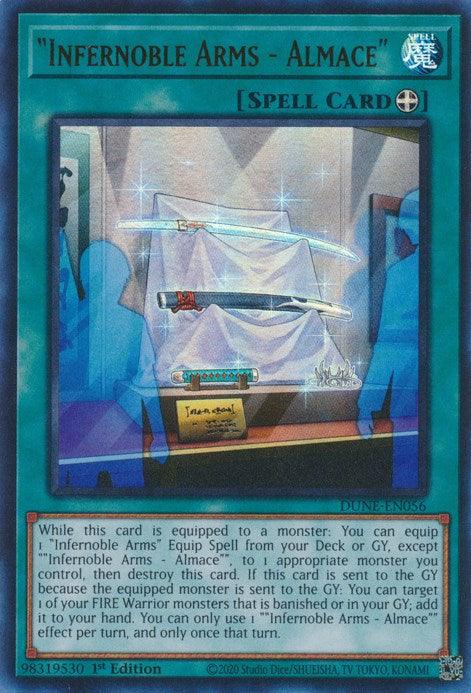 "Infernoble Arms - Almace" [DUNE-EN056] Ultra Rare (ONLINE ORDER ONLY)