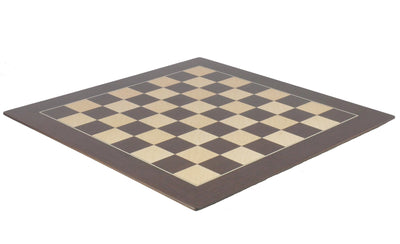 Chess Board - Walnut/Sycamore Barcelona Chess Board (ONLINE ORDER ONLY)