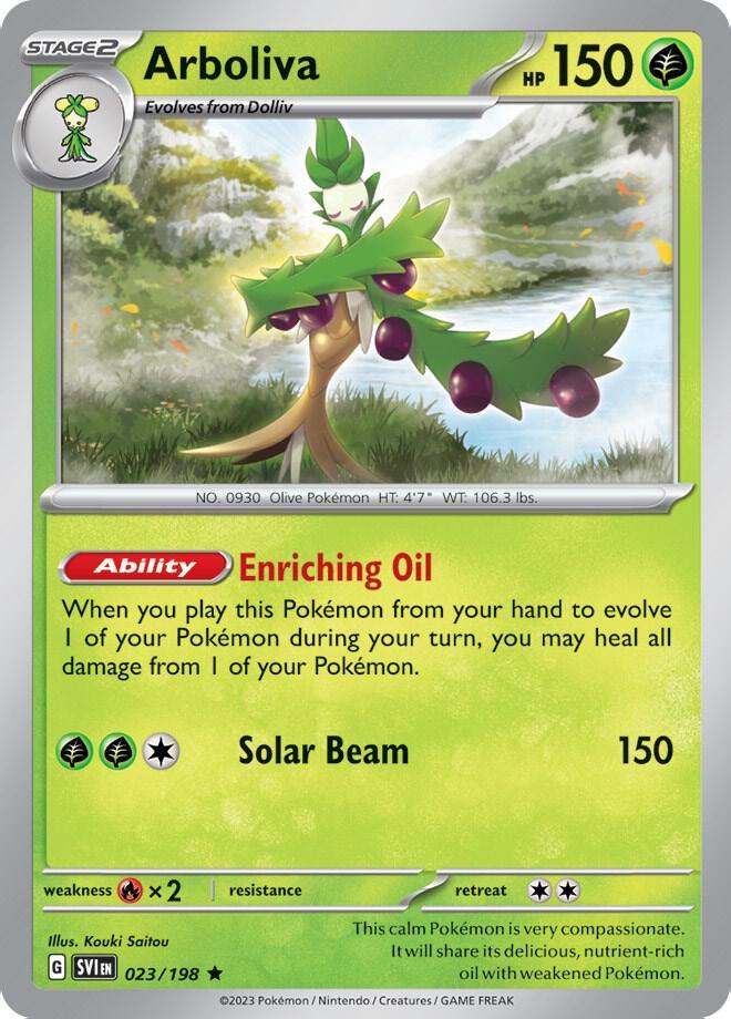 Arboliva (023/198) [Scarlet & Violet: Base Set] (Online Only)