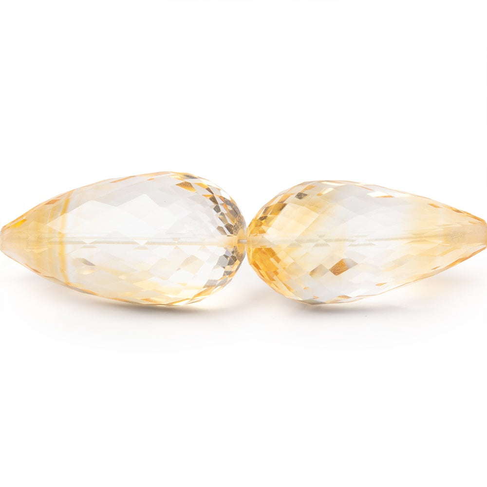 23x8-25x13mm Citrine Faceted Tear Drops 8 inch 8 Beads AA (ONLINE ORDER ONLY)