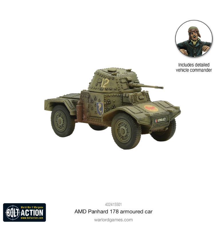 Bolt Action: AMD Panhard 178 Armoured Car