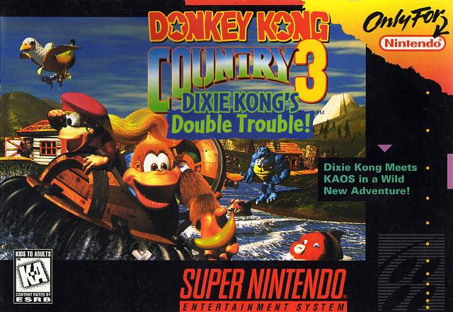 Donkey Kong Country 3 Dixie Kong's Double Trouble W/ Strategy Guide (Super Nintendo) (Online Only)