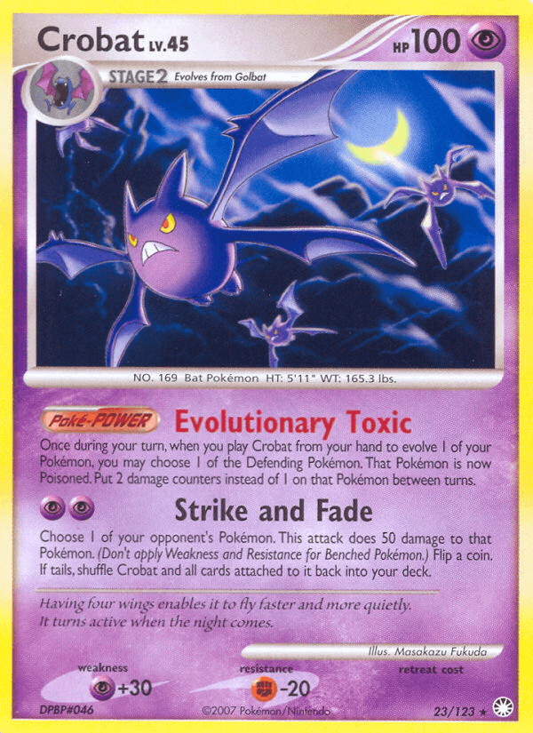 Crobat (23/123) [Diamond & Pearl: Mysterious Treasures] (Online Only)