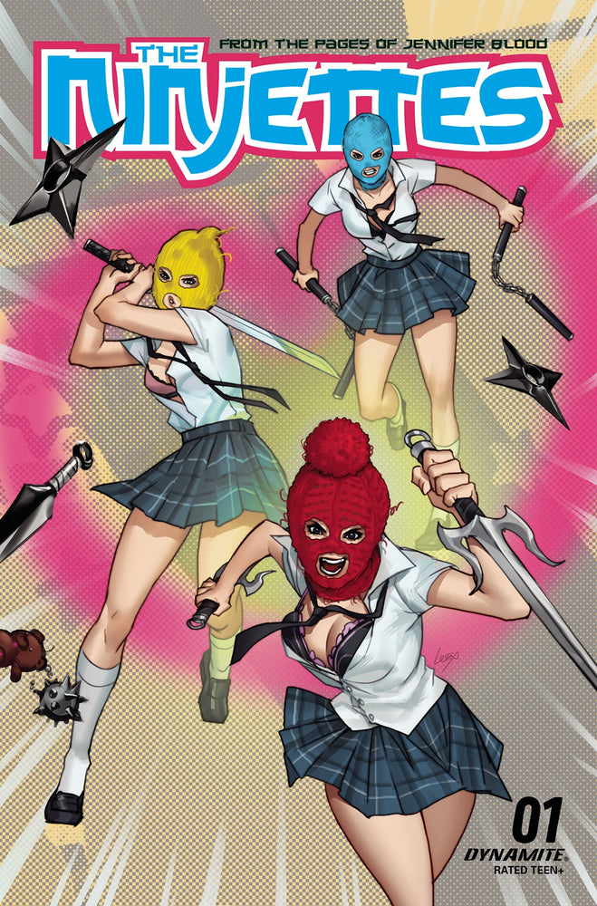 Ninjettes #1 (Of 5) A Leirix Li (09/07/2022) Dynamite (ONLINE ORDER ONLY)