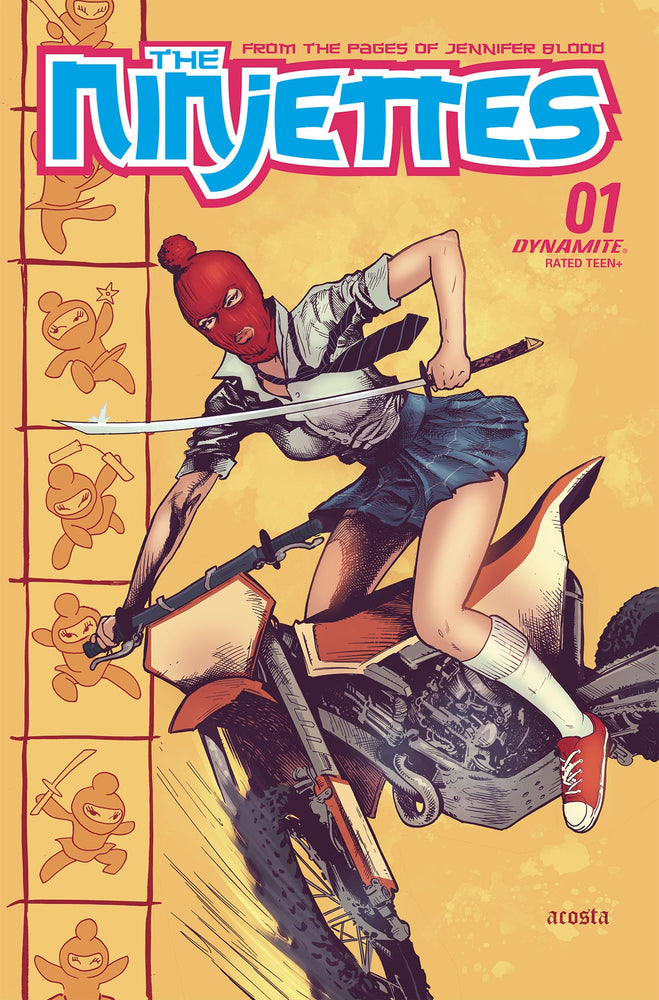 Ninjettes #1 (Of 5) C Dave Acosta Variant (09/07/2022) Dynamite (ONLINE ORDER ONLY)