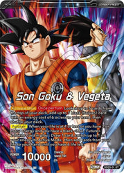 Son Goku & Vegeta // SSB Vegito, Shining Warrior (SD23-01) [Critical Blow] (ONLINE ORDER ONLY)
